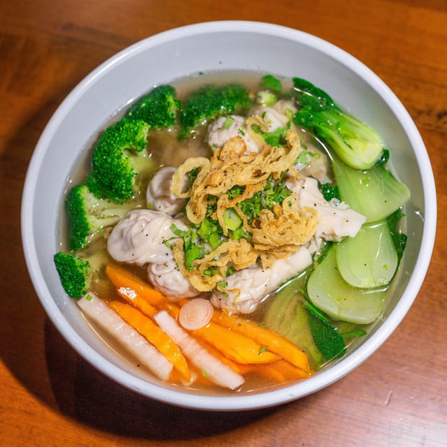 Won Ton Soup.