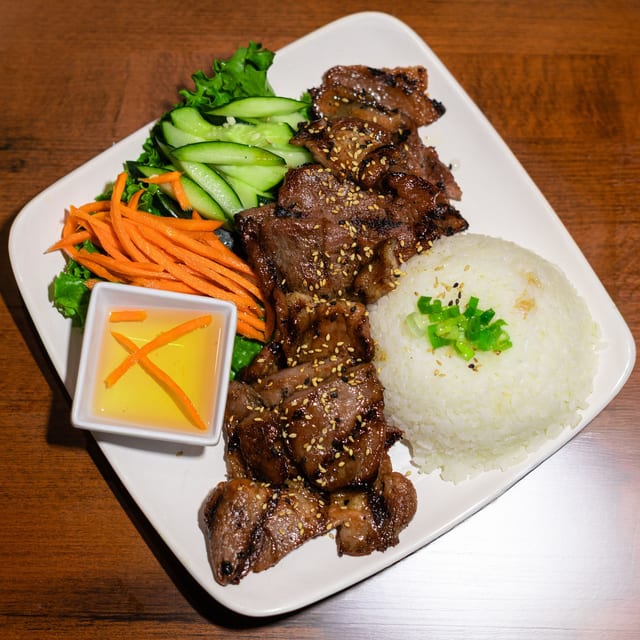 Flame Broiled Pork.