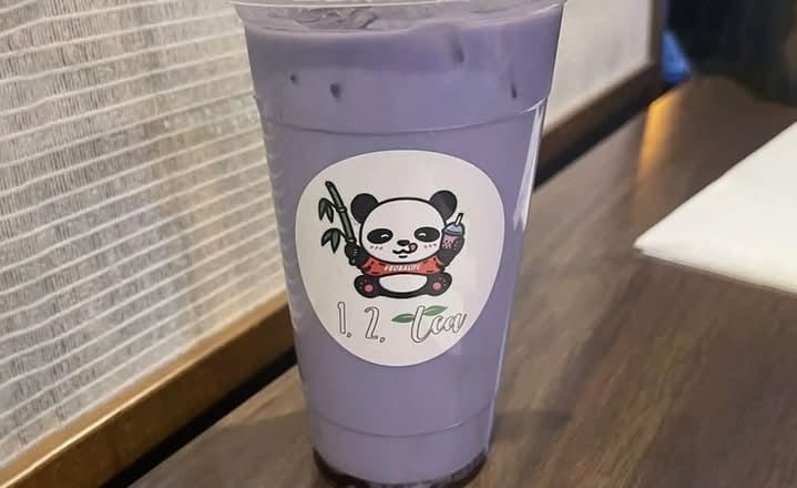 Taro Coconut Milk Tea.
