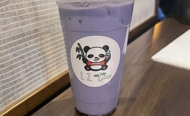 Taro Coconut Milk Tea.