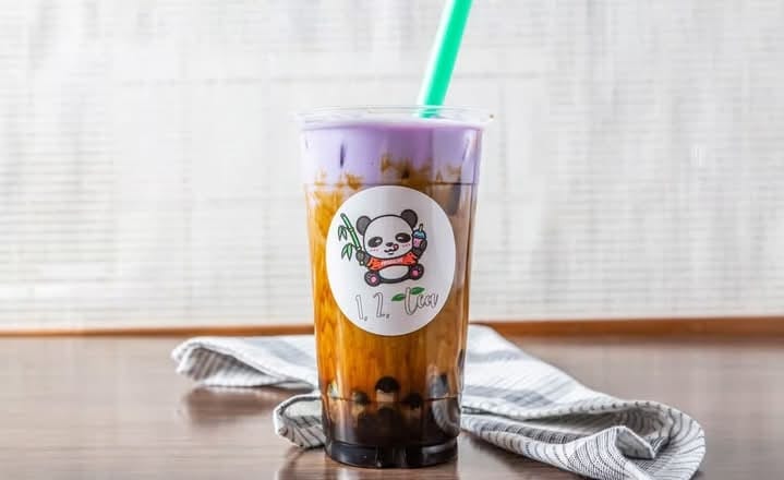 Green Tiger Milk Tea.